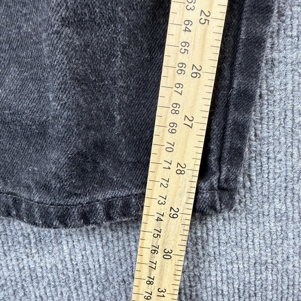 VTG Gitano Jeans Womens 26W Charcoal Wash High Rise Relaxed Tapered Denim Pants - Picture 3 of 8